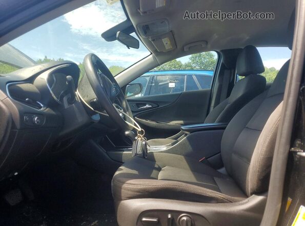 1G1ZD5ST5LF038558 2020 CHEVROLET MALIBU Черный Вид салона спереди