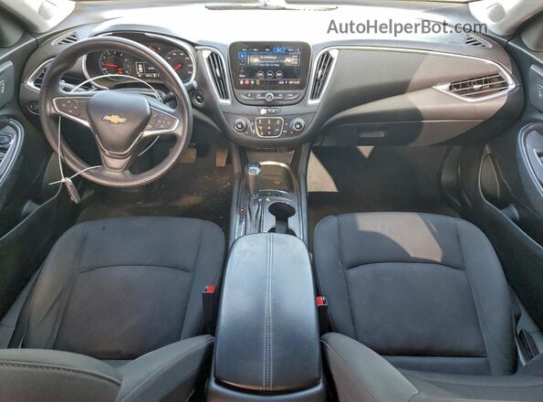 1G1ZD5ST5LF072001 2020 CHEVROLET MALIBU Silver Widok deski rozdzielczej