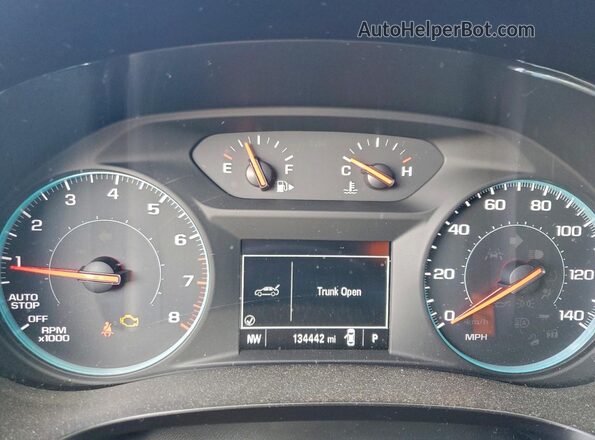1G1ZD5ST5LF072001 2020 CHEVROLET MALIBU Silver Widok zestawu wskaźników