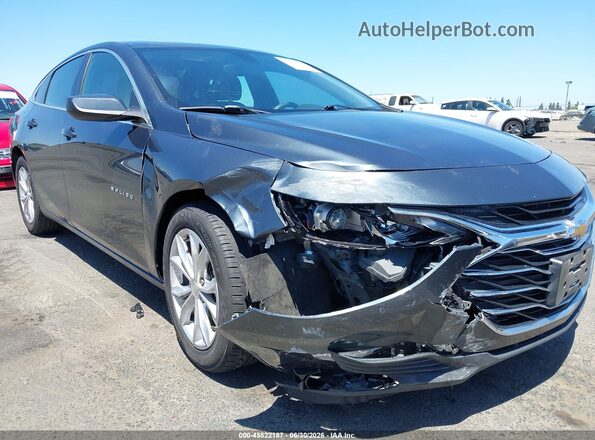 1G1ZD5ST5LF089302 2020 CHEVROLET MALIBU Gray Вид спереду