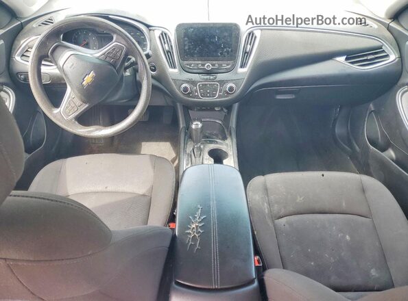 1G1ZD5ST5LF090286 2020 CHEVROLET MALIBU Black Dashboard view