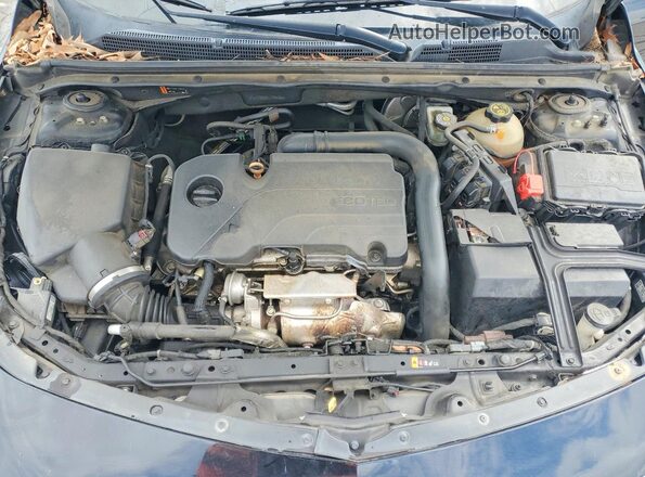 1G1ZD5ST5LF090286 2020 CHEVROLET MALIBU Black Rear interior view