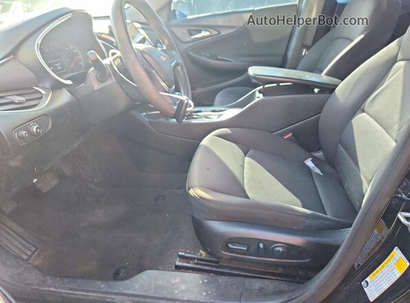 1G1ZD5ST5LF090286 2020 CHEVROLET MALIBU Black Front interior view