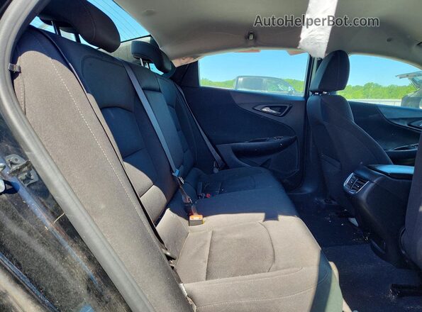 1G1ZD5ST5LF100931 2020 CHEVROLET MALIBU Black Вид задніх сидінь