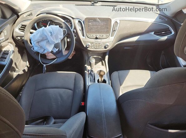 1G1ZD5ST5LF100931 2020 CHEVROLET MALIBU Black Вид панелі приладів
