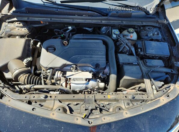 1G1ZD5ST5LF100931 2020 CHEVROLET MALIBU Black Вид задньої частини салону