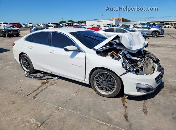 1G1ZD5ST5LF122945 2020 CHEVROLET MALIBU Белый Передняя правая четверть