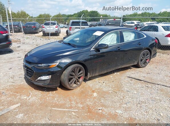 1G1ZD5ST5LF136151 2020 CHEVROLET MALIBU Black Front left