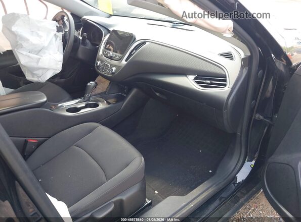 1G1ZD5ST5LF136151 2020 CHEVROLET MALIBU Black Front interior view