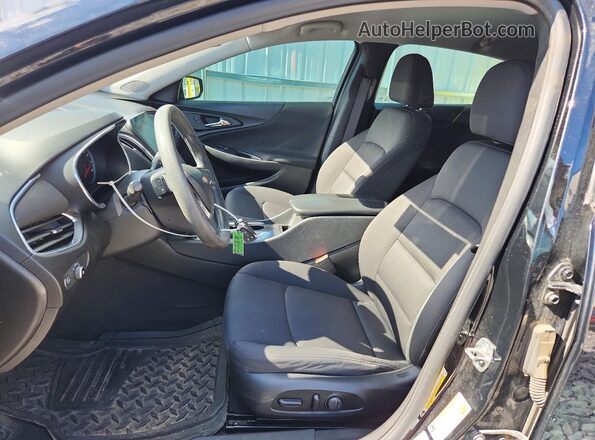 1G1ZD5ST5LF143133 2020 CHEVROLET MALIBU Black Вид салону спереду