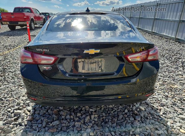1G1ZD5ST5LF143133 2020 CHEVROLET MALIBU Black Вид ззаду