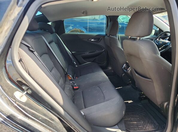 1G1ZD5ST5LF143133 2020 CHEVROLET MALIBU Black Вид задніх сидінь