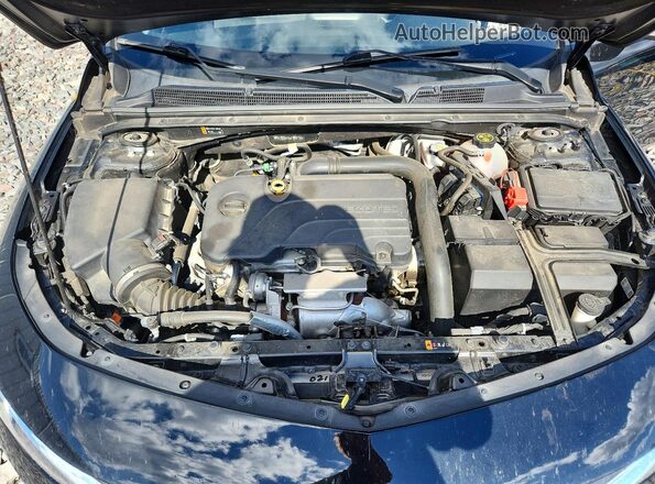 1G1ZD5ST5LF143133 2020 CHEVROLET MALIBU Black Вид задньої частини салону