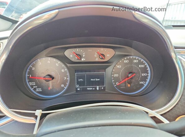 1G1ZD5ST5LF143133 2020 CHEVROLET MALIBU Black Вид щитка приладів