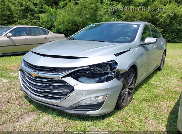 1G1ZD5ST5MF009448 2021 CHEVROLET MALIBU Silver Vista tres cuartos delantera izquierda