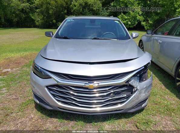1G1ZD5ST5MF009448 2021 CHEVROLET MALIBU Silver Vista del cuadro de instrumentos