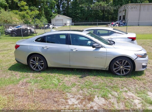 1G1ZD5ST5MF009448 2021 CHEVROLET MALIBU Silver Vista interior trasera