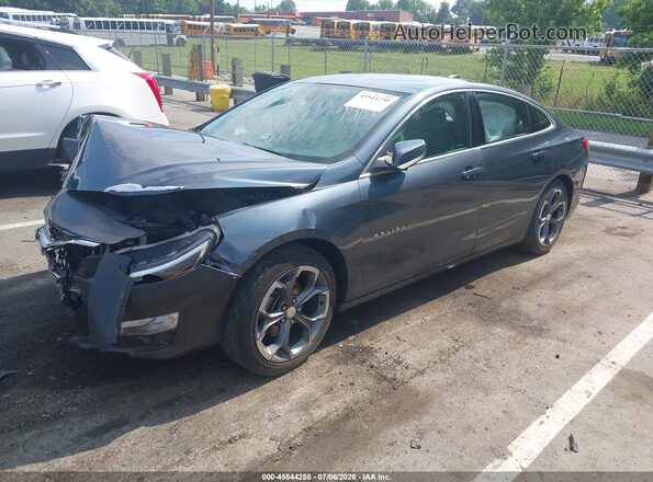 1G1ZD5ST5MF019414 2021 CHEVROLET MALIBU Gray Front left