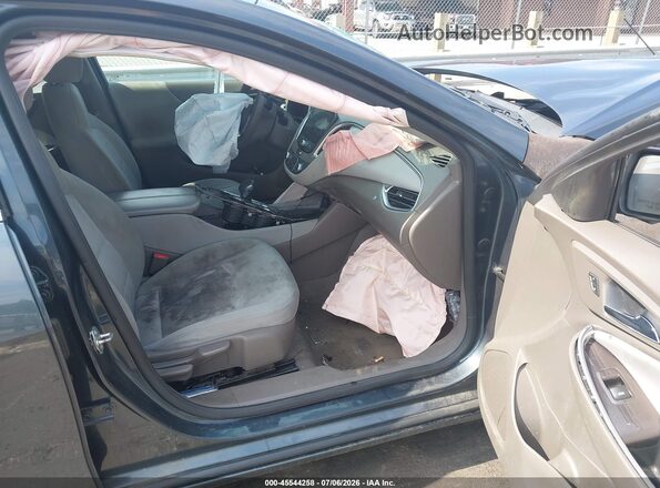 1G1ZD5ST5MF019414 2021 CHEVROLET MALIBU Gray Front interior view