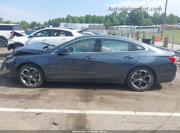 1G1ZD5ST5MF019414 2021 CHEVROLET MALIBU Gray Rear interior view