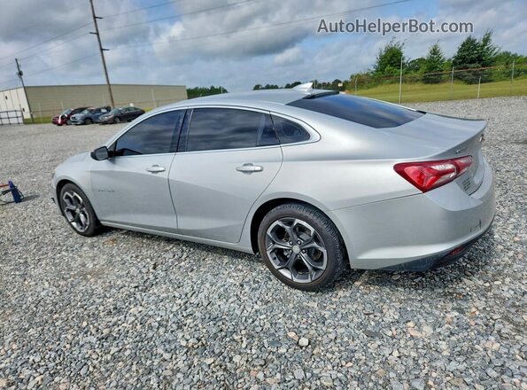 1G1ZD5ST5MF022166 2021 CHEVROLET MALIBU Серебряный Задняя левая четверть