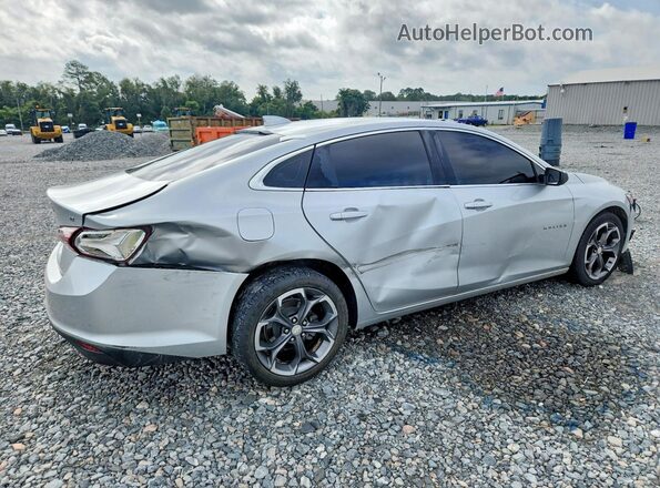 1G1ZD5ST5MF022166 2021 CHEVROLET MALIBU Серебряный Задняя правая четверть