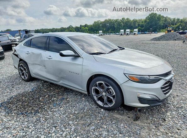 1G1ZD5ST5MF022166 2021 CHEVROLET MALIBU Серебряный Передняя правая четверть