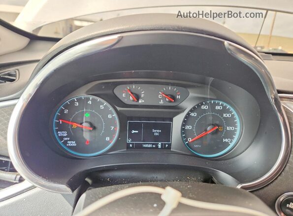 1G1ZD5ST5MF022166 2021 CHEVROLET MALIBU Серебряный Вид щитка приборов
