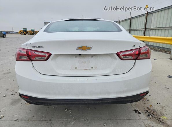 1G1ZD5ST5MF025424 2021 CHEVROLET MALIBU Белый Вид сзади