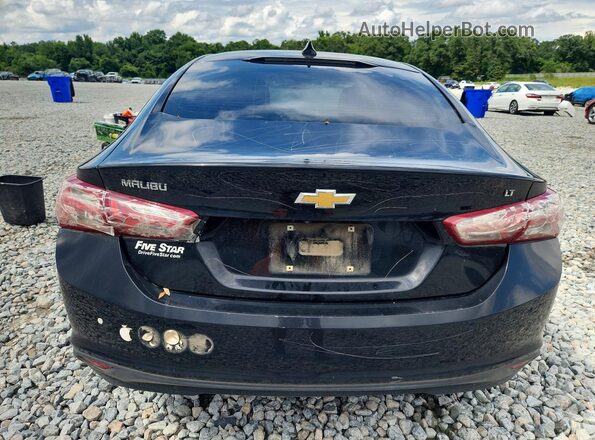 1G1ZD5ST5MF049979 2021 CHEVROLET MALIBU Black Вид ззаду