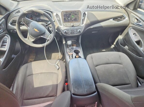 1G1ZD5ST5MF049979 2021 CHEVROLET MALIBU Black Вид панелі приладів