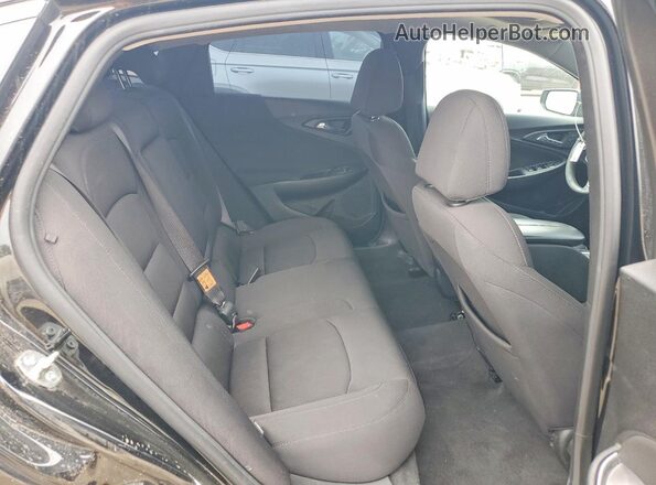 1G1ZD5ST5MF054843 2021 CHEVROLET MALIBU Black Vista de los asientos traseros