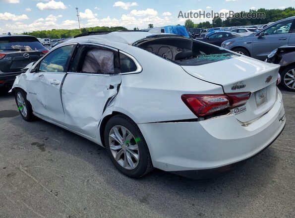 1G1ZD5ST5MF061467 2021 CHEVROLET MALIBU White Հետևի ձախ