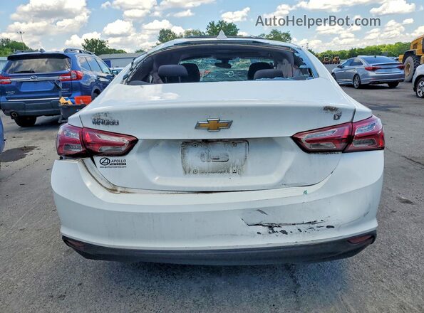 1G1ZD5ST5MF061467 2021 CHEVROLET MALIBU White Հետևի տեսք