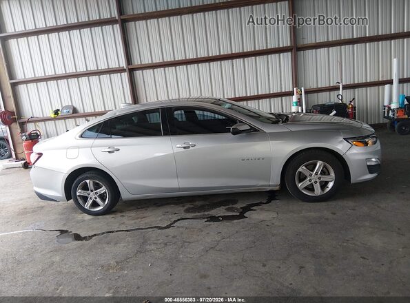 1G1ZD5ST5NF133494 2022 CHEVROLET MALIBU Серебряный Вид задней части салона