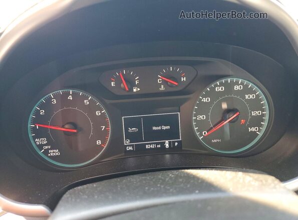 1G1ZD5ST5NF149131 2022 CHEVROLET MALIBU Black Vista del cuadro de instrumentos
