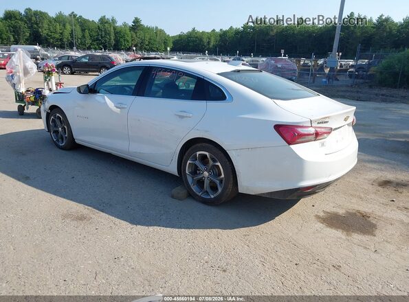 1G1ZD5ST5NF153258 2022 CHEVROLET MALIBU White Հետևի ձախ