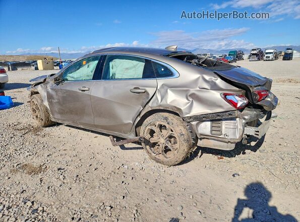 1G1ZD5ST5NF163823 2022 CHEVROLET MALIBU Желто-коричневый Задняя левая четверть