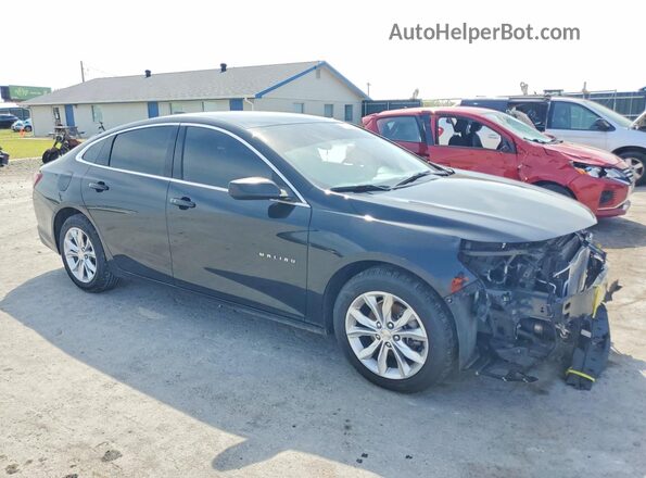 1G1ZD5ST5NF176250 2022 CHEVROLET MALIBU Черный Передняя правая четверть
