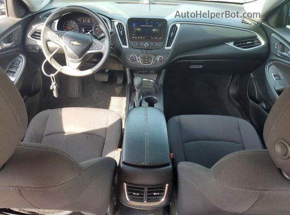 1G1ZD5ST5NF176250 2022 CHEVROLET MALIBU Черный Вид панели приборов