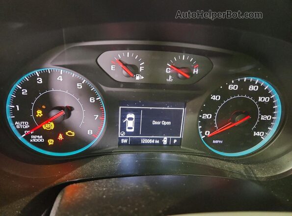 1G1ZD5ST5PF160486 2023 CHEVROLET MALIBU Синий Вид щитка приборов
