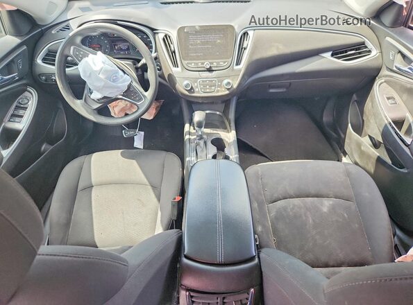 1G1ZD5ST5PF205524 2023 CHEVROLET MALIBU Black Вид панелі приладів