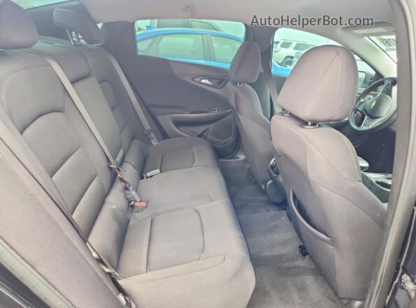1G1ZD5ST5PF210741 2023 CHEVROLET MALIBU Black Widok tylnych siedzeń