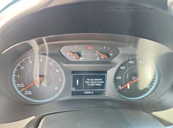 1G1ZD5ST5RF215473 2024 CHEVROLET MALIBU Blue Vista del cuadro de instrumentos