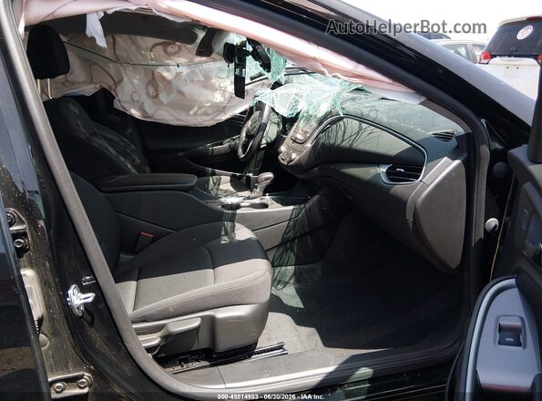 1G1ZD5ST5SF121177 2025 CHEVROLET MALIBU Черный Вид салона спереди