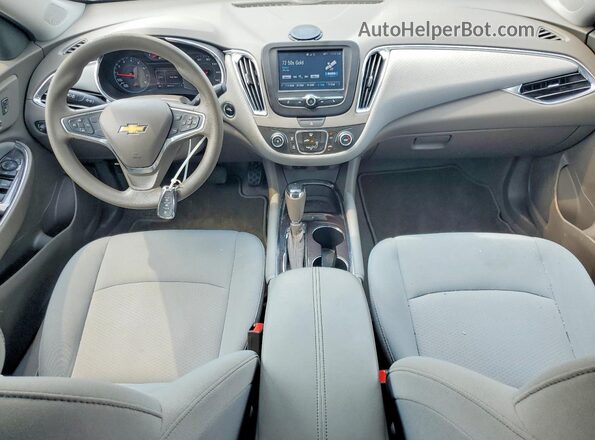 1G1ZD5ST6JF161377 2018 CHEVROLET MALIBU White Vista del salpicadero