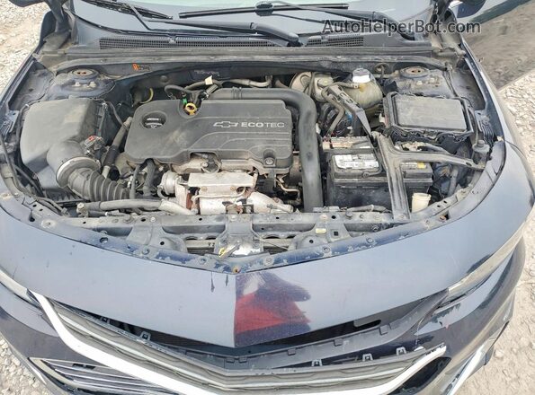 1G1ZD5ST6JF166322 2018 CHEVROLET MALIBU Blue უკანა სალონის ხედი
