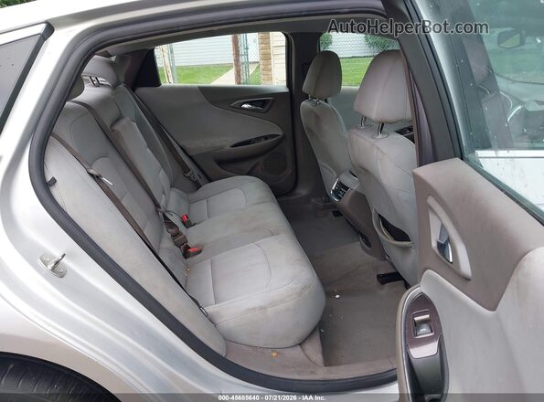 1G1ZD5ST6JF174081 2018 CHEVROLET MALIBU Silver VIN sticker view