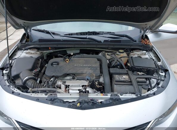 1G1ZD5ST6JF174081 2018 CHEVROLET MALIBU Silver Rear view