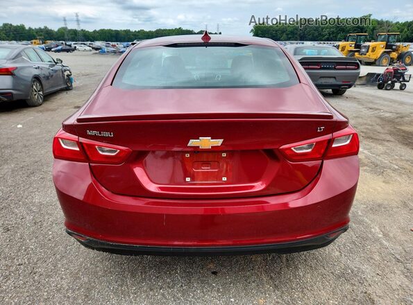 1G1ZD5ST6JF245344 2018 CHEVROLET MALIBU Burgundy Vista trasera